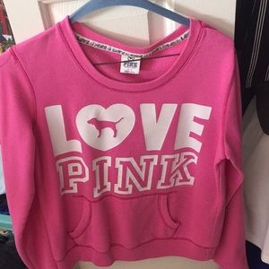 Pink crewneck